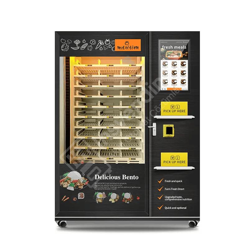 İnsvending - Mikrodalga Destekli Yiyecek Otomatı